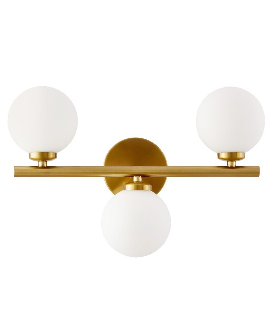 LAMPA ŚCIENNA KINKIET NOWOCZESNY MOSIĘŻNY MARSIADA W3