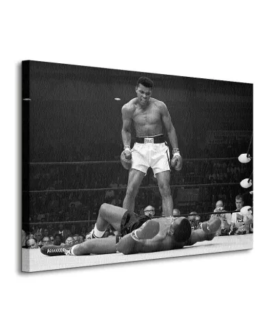 Muhammad Ali (Ali vs Liston Landscape Corbis) - Obraz na płótnie