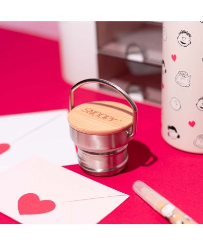 Snoopy Love Season - butelka termiczna