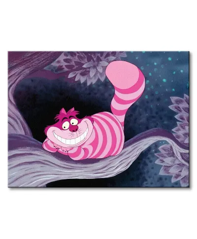 Alice in Wonderland (Cheshire Cat) - Obraz na płótnie