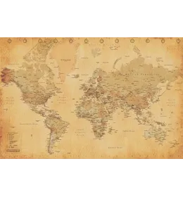Plakaty z mapami państw, miast, historyczne - Sklep decoart24.pl